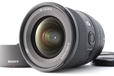 [Almost Unused w/Hood] SONY FE 20mm f1.8 G SEL20F18G Ultra Wide Angle Lens Japan