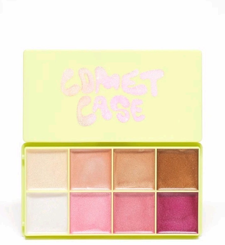 Made By Mitchell Comet Case Cream Highlighter Palette New Boxed Free P&P