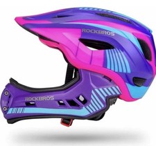 ROCKBROS Bike Helmet Children Full Face Helmet Detachable Ultralight Sz. Small
