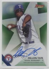 2015 Bowman's Best of 2015 Green Refractor /99 Dillon Tate #B15-DTA Auto 6ns