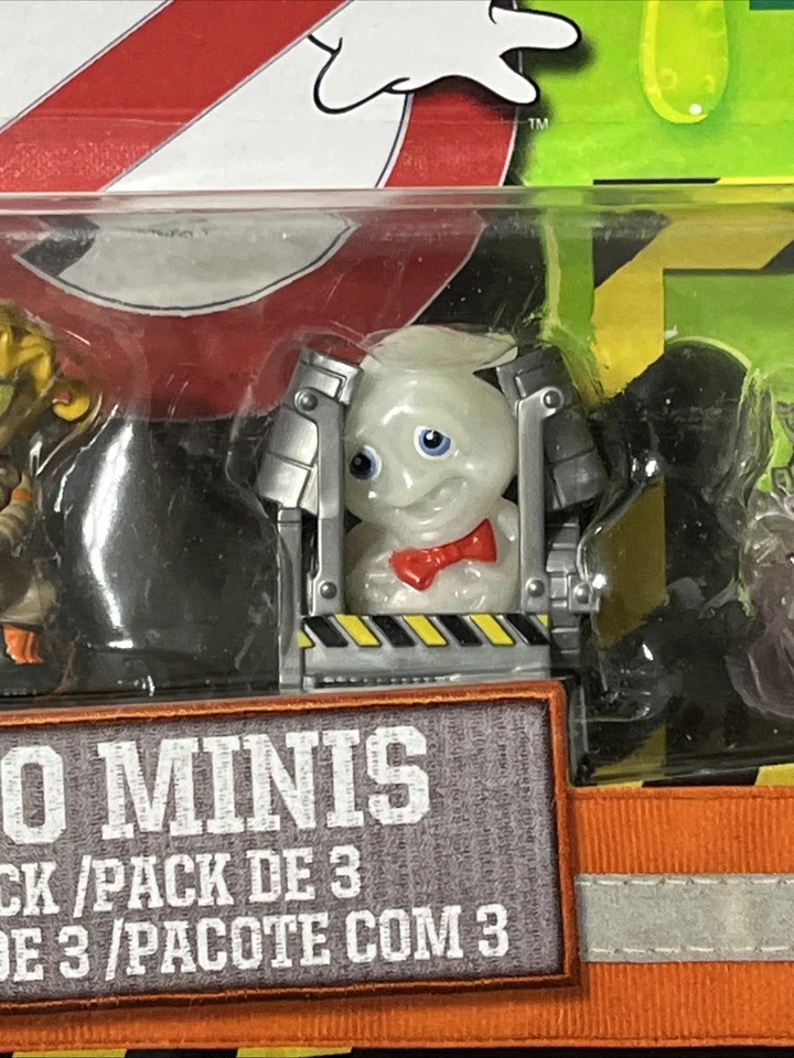 NEW Ghostbusters Ecto Minis 3 Pack Mattel 2016 Glow in the Dark - Image 3 of 4