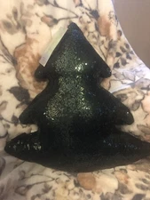 Rachel Zoe Decorative Pillow, Beaded Christmas Tree Pillow.  NWT
