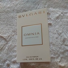 BVLGARI OMNIA CRYSTALLINE EAU DE PARFUM 1.5 ML .05 OZ