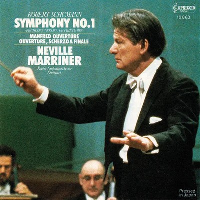 CD Schumann Symphony No.1 »Frühling · Spring · Le Printemps« / Manfred-Ouvertür