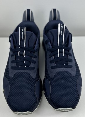 Reebok Women s Zig Dynamica Vector Navy Blue Running Shoes Sneakers Size 9