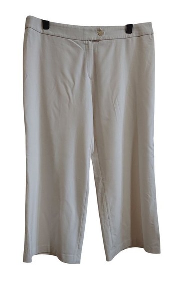 Women American Vintage Trousers White Viscose 44 /