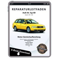Audi A4 (94-02) 193 PS Motronic ZüNd- Einspritzanlage Reparaturhandbuch Download