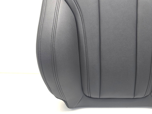 2018-2021 BMW X3 G01 FRONT RIGHT SIDE SEAT UPPER BACK CUSHION COVER BLACK OEM - Foto 7 di 24