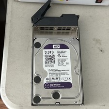 Western Digital Purple 3TB WD30PURX Hard Drive SATA 64MB Cache 3.5" HDD Tested 