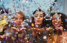 Handheld Money Shooter Toy - Golden Cash Spray Make It Rain Paper Play Gun