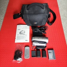 Canon HV20 HDV MiniDV Camcorder - Low Hours - 3x Batts, Bag, 4x Sealed Tapes