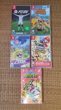 Nintendo Switch Cases - Lot Of 5 - Empty Cases Only - No Games