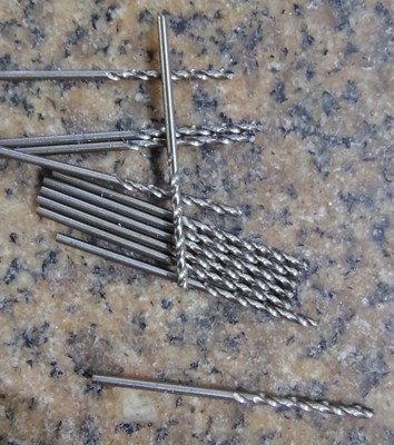   GREENFIELD NO. 5/64'' HSS DRILLS SET OF 12
