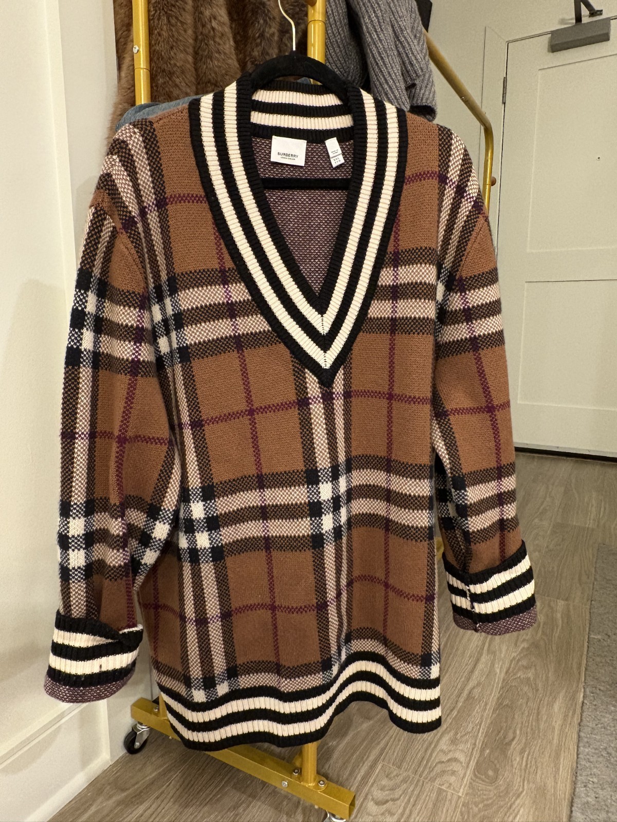 Burberry Classic Pattern Sweater - image 2