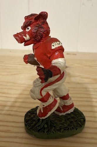 Arkansas Razorbacks Football Player Figurine 1 Hogs Vintage Running Sooie 3.5” - Picture 5 of 10
