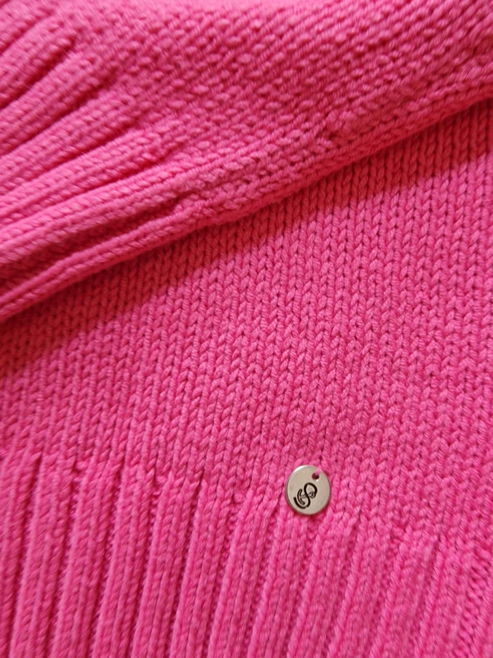 STRANDFEIN Strick Hoodie neu 38 Pink Orange - Bild 3 von 4