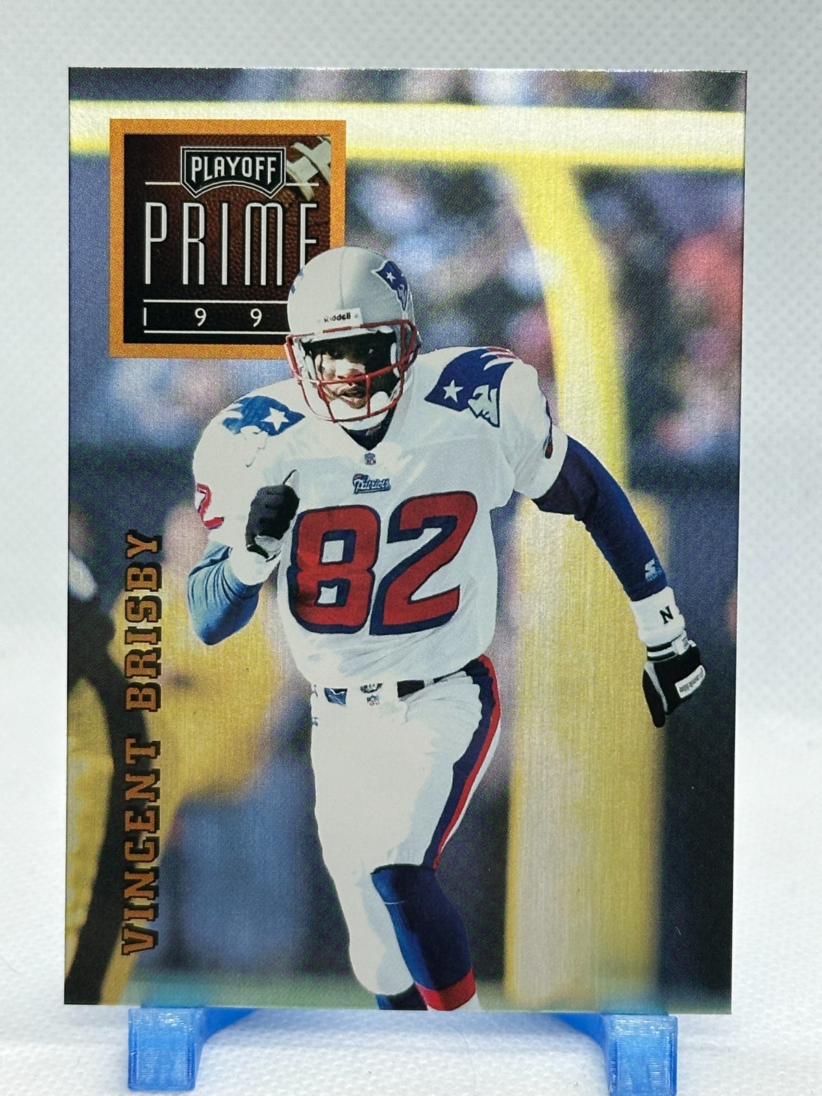 Vincent Brisby 1996 Playoff Prime #029 - New England Patriots