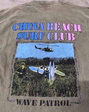 Vintage Vietnam War T-Shirt Men’s Med China Beach Surf Club Apocalypse Now 80s