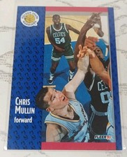Chris Mullin Golden State Warriors 1991 Fleer Basketball Card #69 B6066