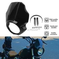 Windshield Fairing Headlight Fairing Wind Deflector Windshield for Yamaha XVS950