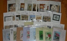 CROSSED WING COLLECTION bird,birds counted cross stitch charts -YOUR CHOICE