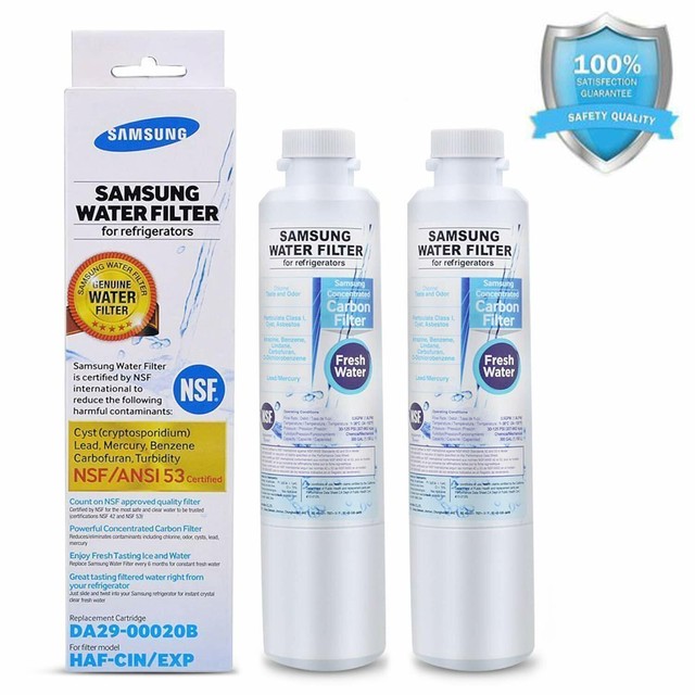 2PACK Samsung Refrigerator Water Filter DA2900020B NSF ANSI 53 Cert FREE SHIP eBay
