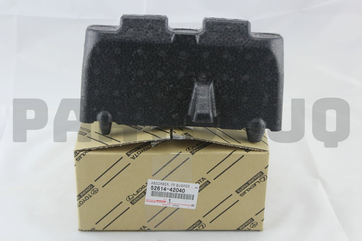5261442040 Genuine Toyota ABSORBER, FRONT BUMPER ENERGY, NO.2 5261442040 Genuine Toyota ABSORBER, FRONT BUMPER ENERGY, NO.2