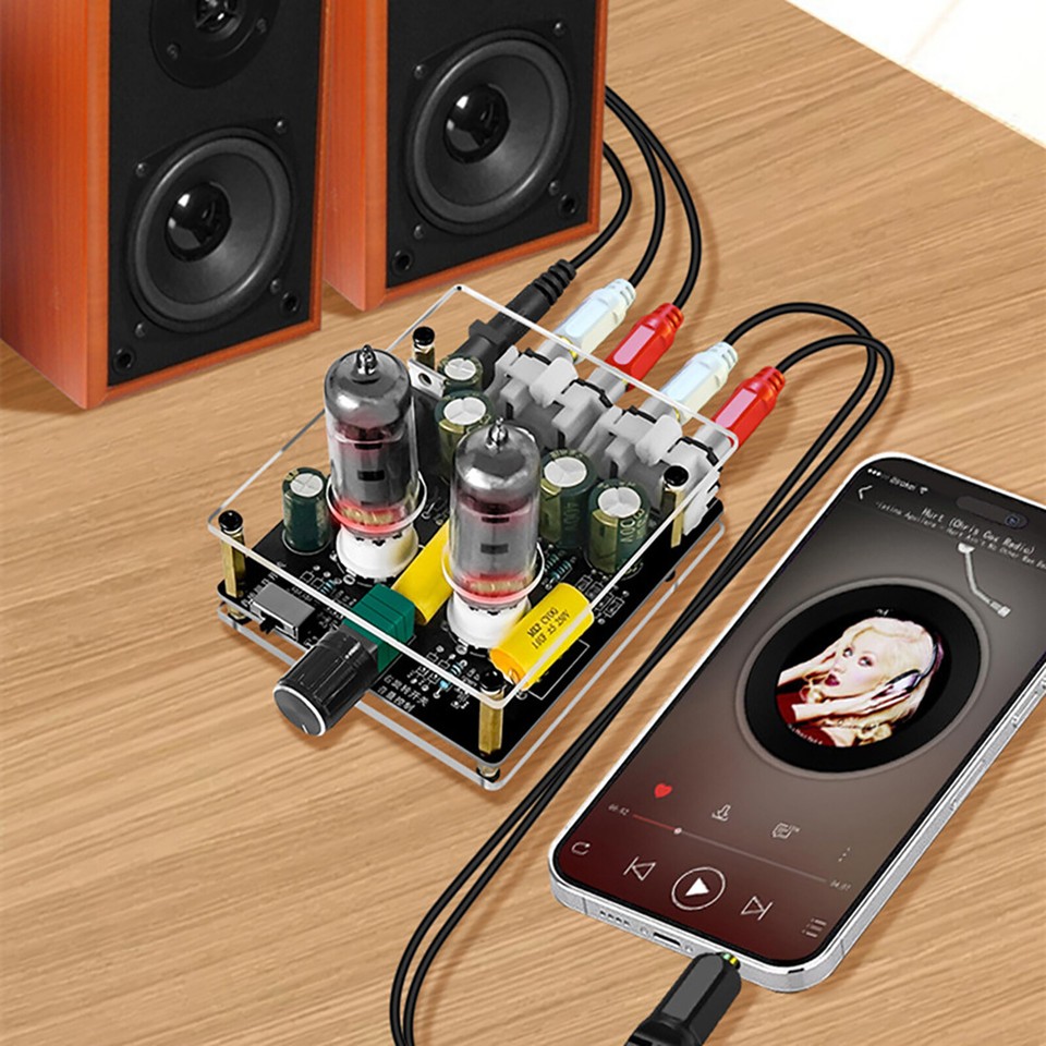 HiFi 6K4 Tube Preamplifier Amplifier Tube Preamp Audio Amp Home Theater