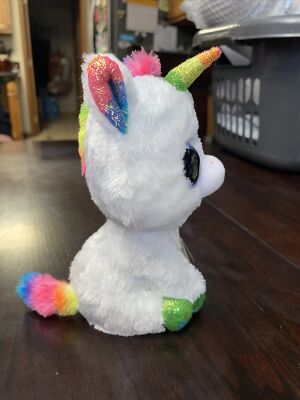 Animal En Peluche Ty Peluche Pixy La Licorne Beanie Boo's Large - Foto 5
