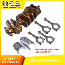 2AZFE Crankshaft +Con Rod +Bearing for Toyota Matrix Camry RAV4 Scion tC xB 2.4L