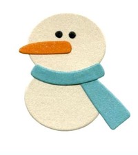QuicKutz Lifestyle 2" X2" Cutting Die - SNOWMAN