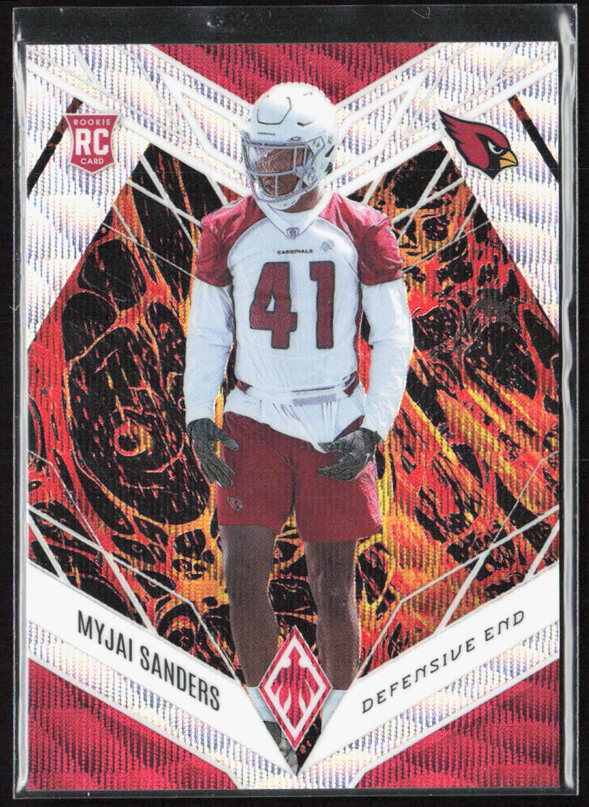 Myjai Sanders Panini Phoenix #187 Lava