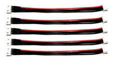 5 Each Lipo Balance Extension Charger Cable Lead 3s JST-XH (3 cell, 11.1V)
