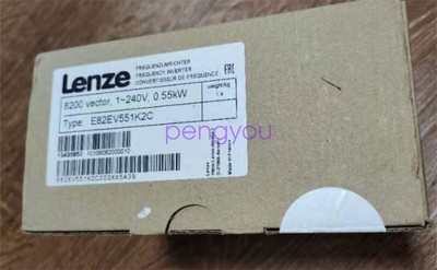 LENZE E82EV551K2C FREQUENCY INVERTER 8200 VETOR Brand New DHL or FedEx #E5