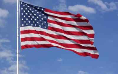 Bandiera California 150x90cm In Poliestere - Occhielli In Metallo, Per Interni