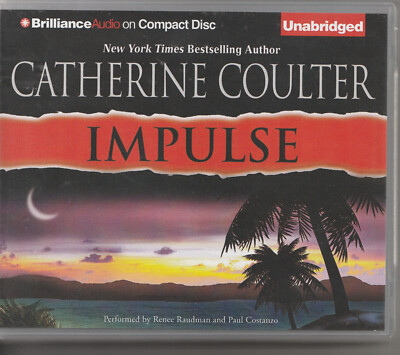 ''Impulse'', Catherine Coulter; Brilliance Audio 12 cds, 2013; unabridged: VG!