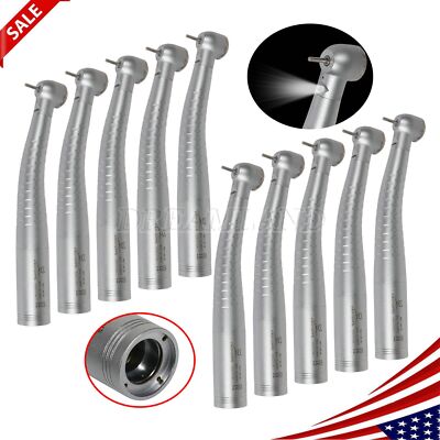 KaV Style Dental Fiber Optic LED Handpiece Fast High Speed /LED Coupler 4H/6H