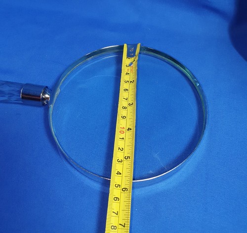 Fantastic Very Large Magnifying Glass with Heavy Crystal Handle - Picture 8 of 8
