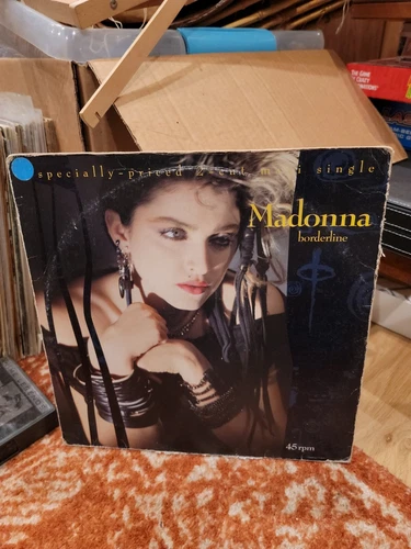 MADONNA - Borderline / Lucky Star 12” Vinyl Single 1984 RARE 45rpm