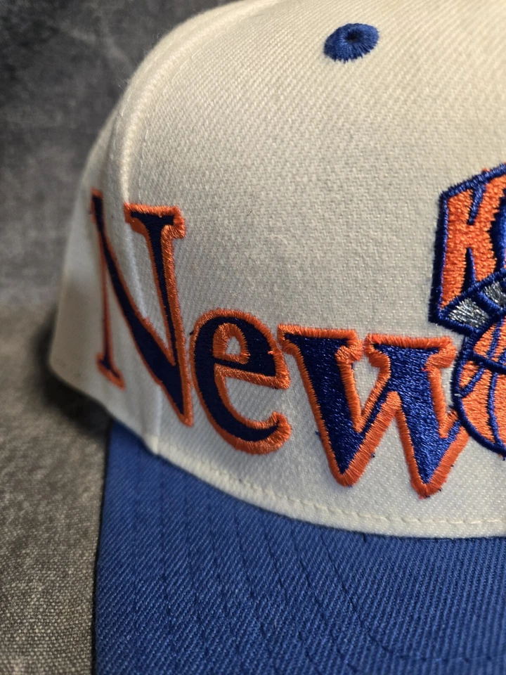 Vintage 90's NBA New York Knick Addidas Snapback Cap Hat - Image 3 of 4