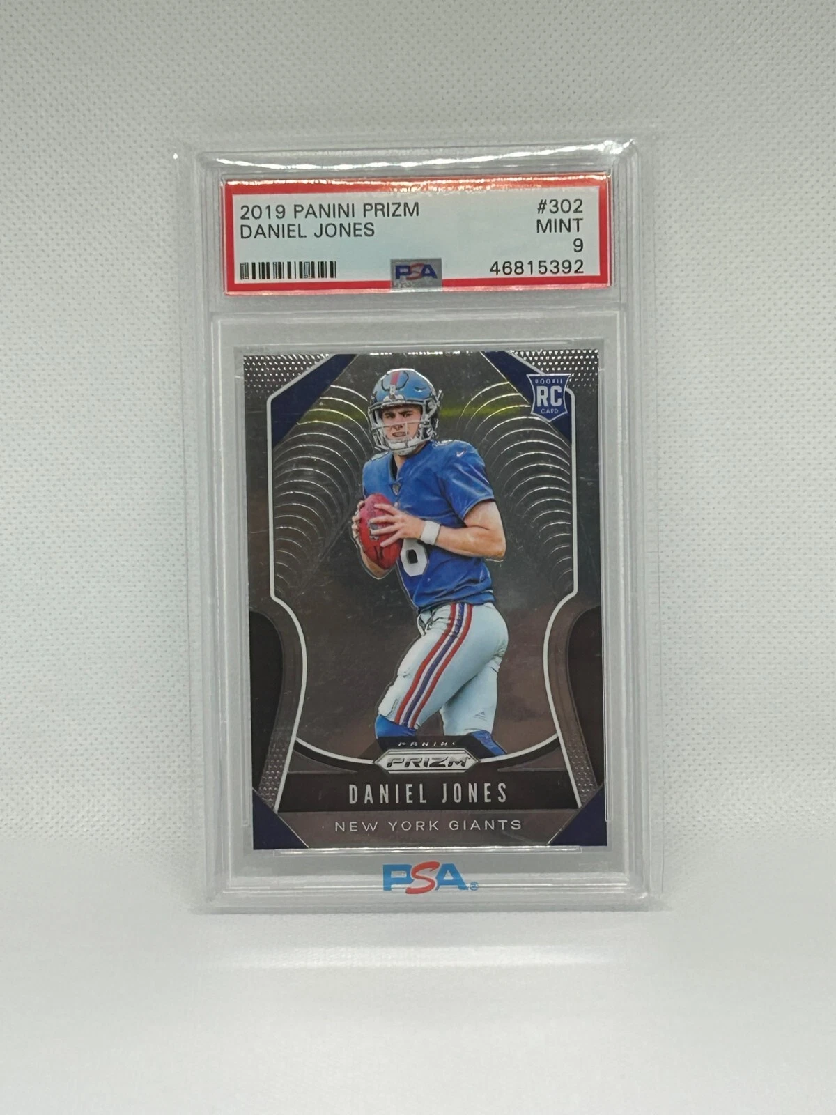 Daniel Jones trading card