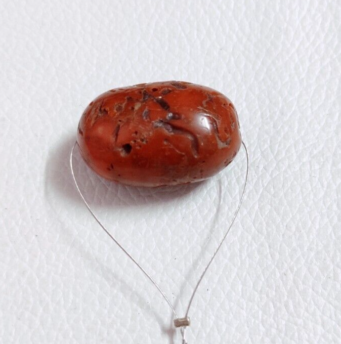 💎 Lot De Perles Corail Naturel Vintage – 100 Carats, Couleur Orange Vif, Provenance Italie – Idéal Créations Bijoux !