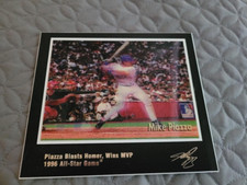 !!!    MIKE PIAZZA   HOLO  BASEBALL  PREMIER INSTANT REPLAY  /5000 $$