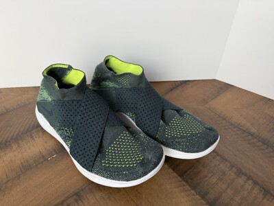 Nike Women's Free RN Motion FK Flyknit 2017 Shoes 'Sequoia' 880846-301 Size 5.5