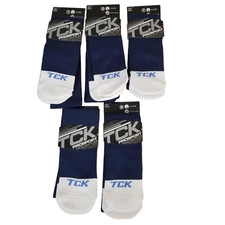TCK Youth Small Sport Socks, 5 pair, new
