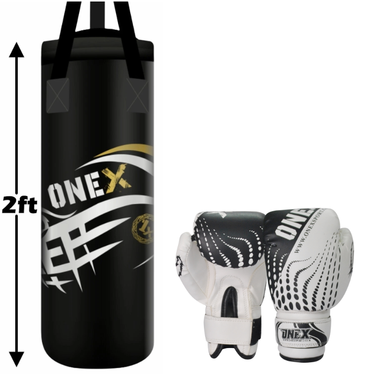 Punch Bag Kids with 6oz Boxing Gloves for Junior Boxing Set For