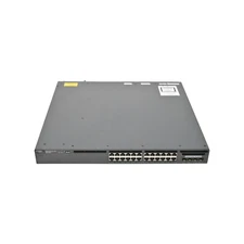 New Open Cisco WS-C3650-24TD-L 24-Port GbE 2x 10G Uplinks LAN Switch