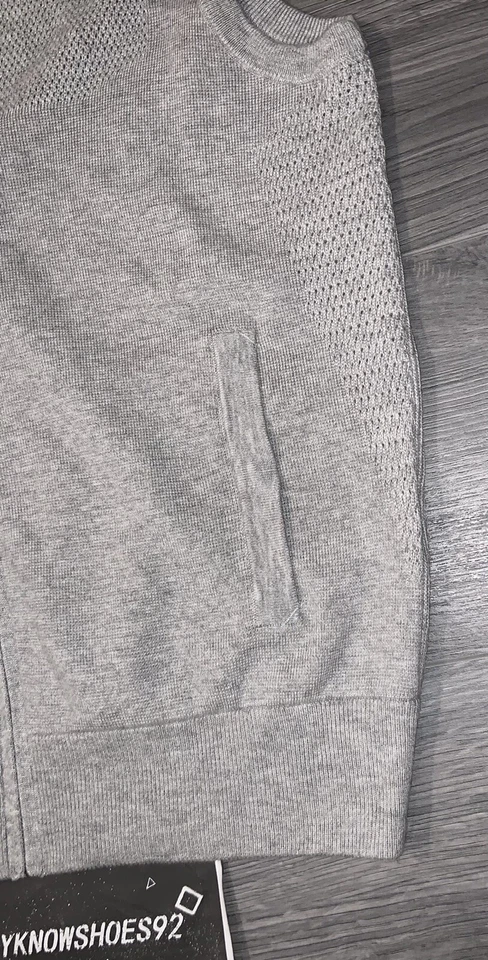 Ralph Lauren RLX Golf Men’s Grey Wool-Blend Full Zip Knit Vest $228 - Image 4 of 4