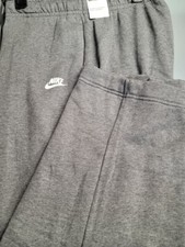NEW Womens Nike Fleece Pants Gray 1X Standard fit