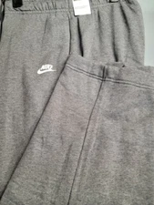 NEW Womens Nike Fleece Pants Gray 3X Standard fit